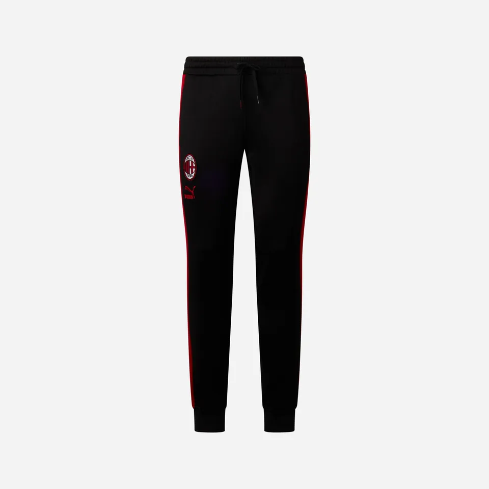 Milan Heritage pantaloni tuta uomo elastico rossi