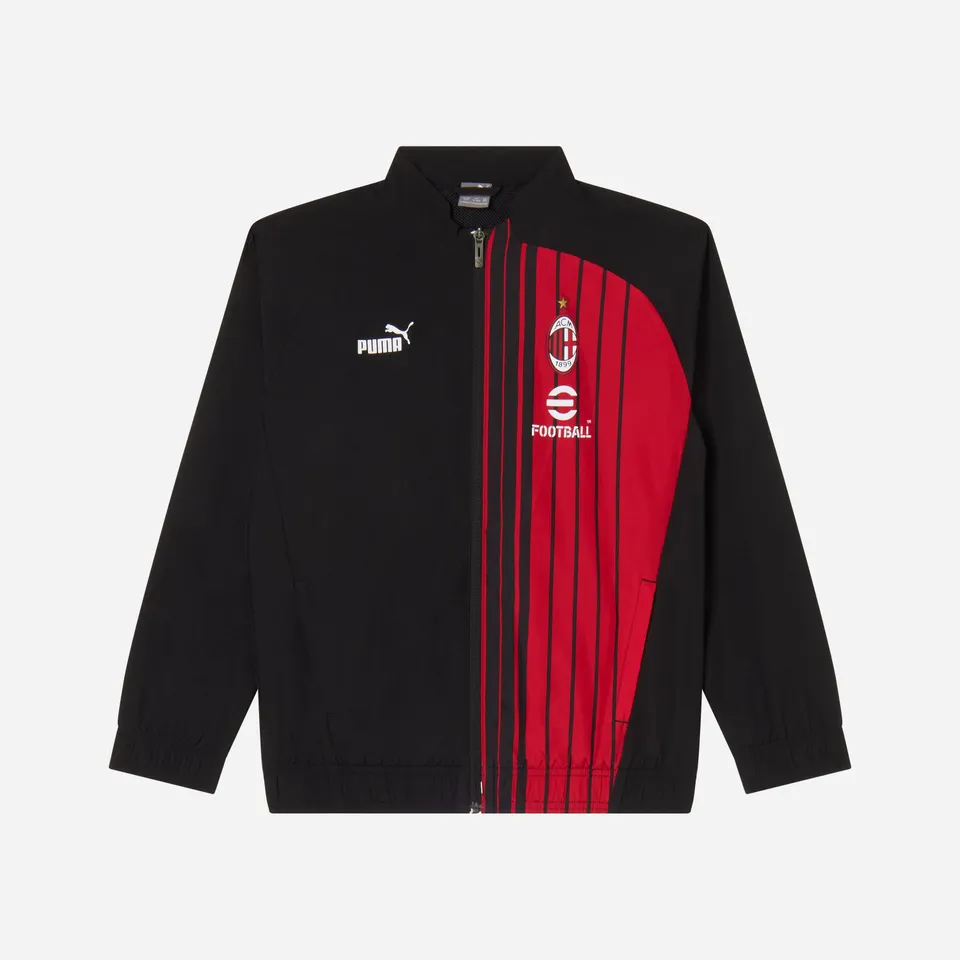 AC Milan Prematch 2023 giacca bambino zip Drycell