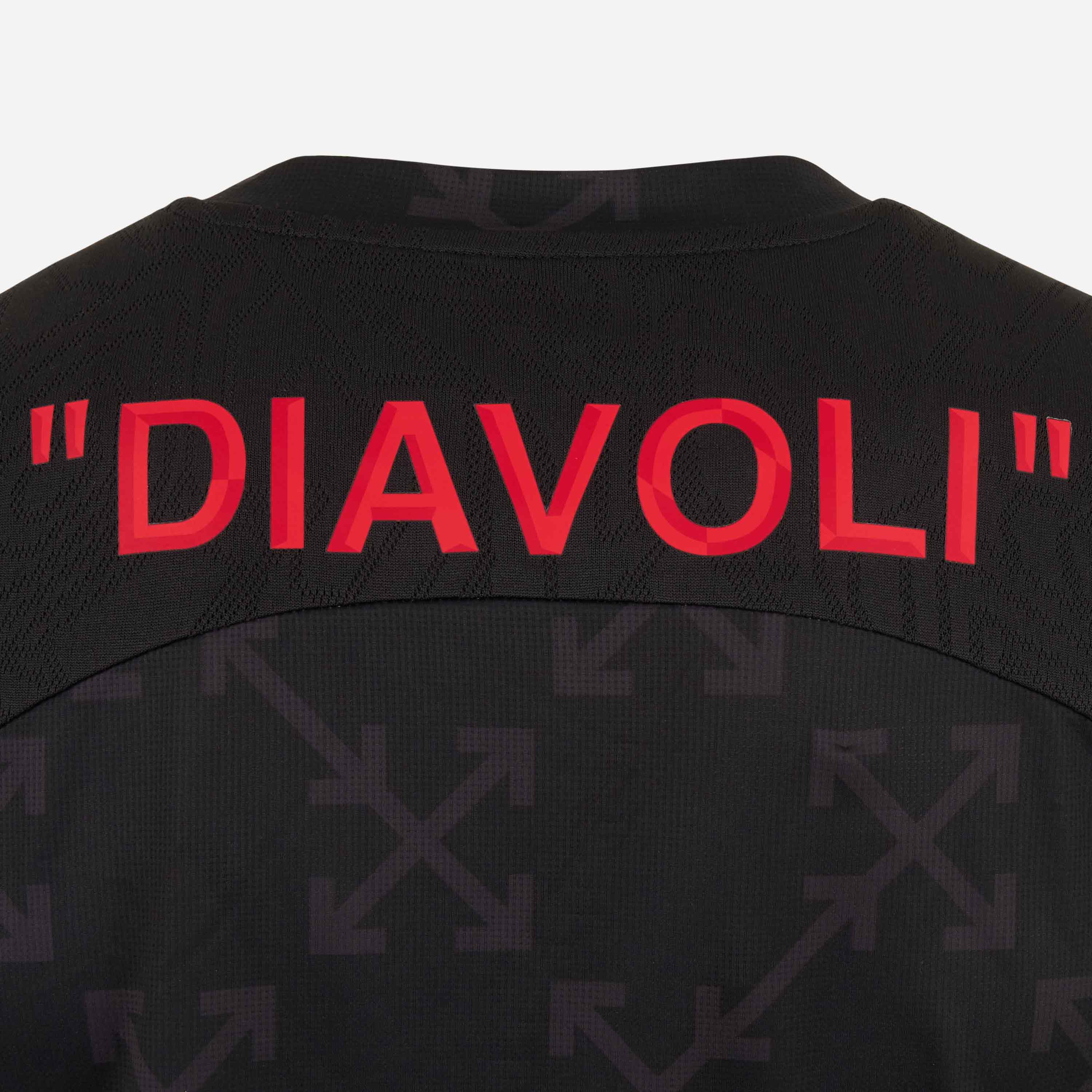 AC Milan x Off-White Prematch maglietta uomo 2024/25