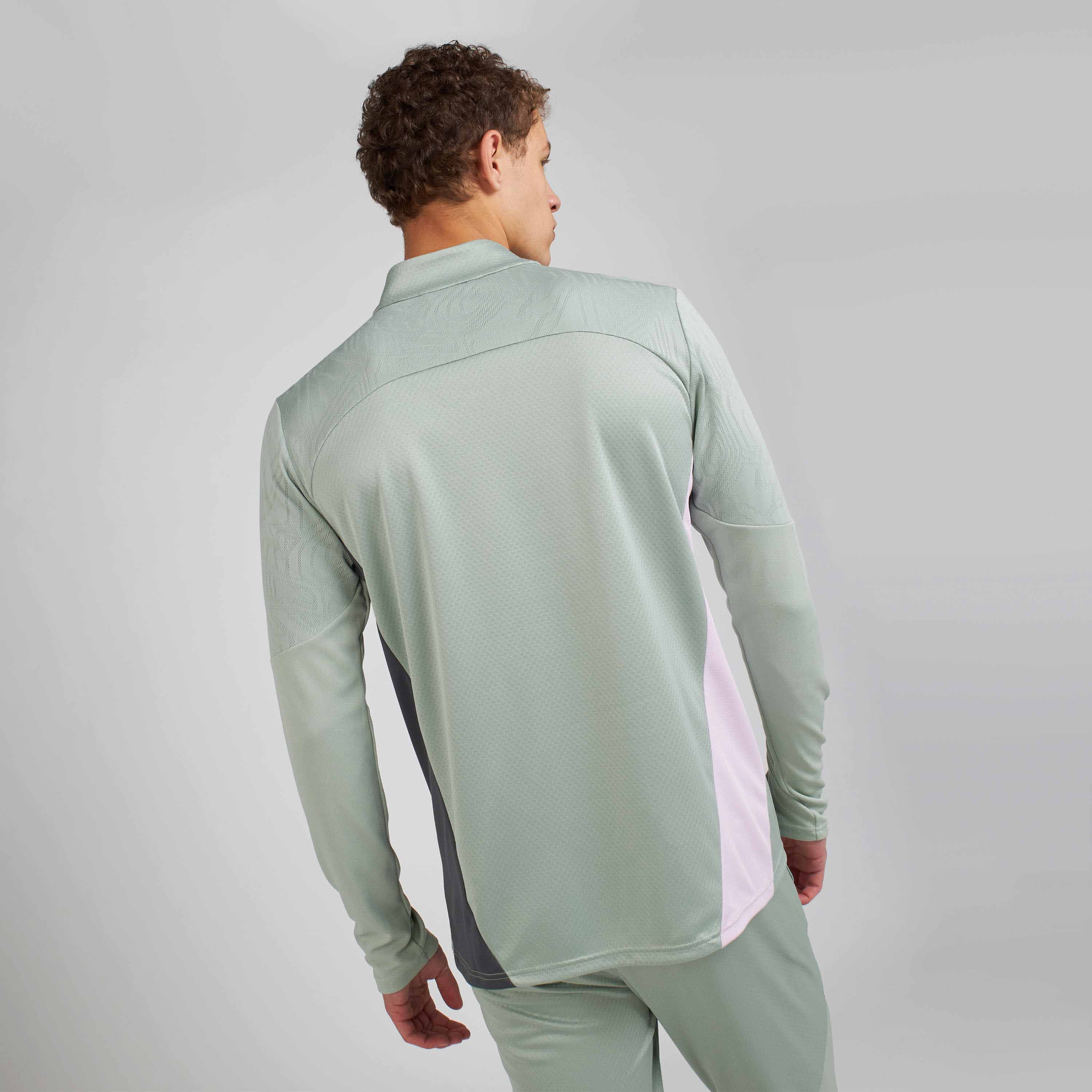 AC Milan Allenamento Felpa Zip 2024/25 Training Uomo Slim