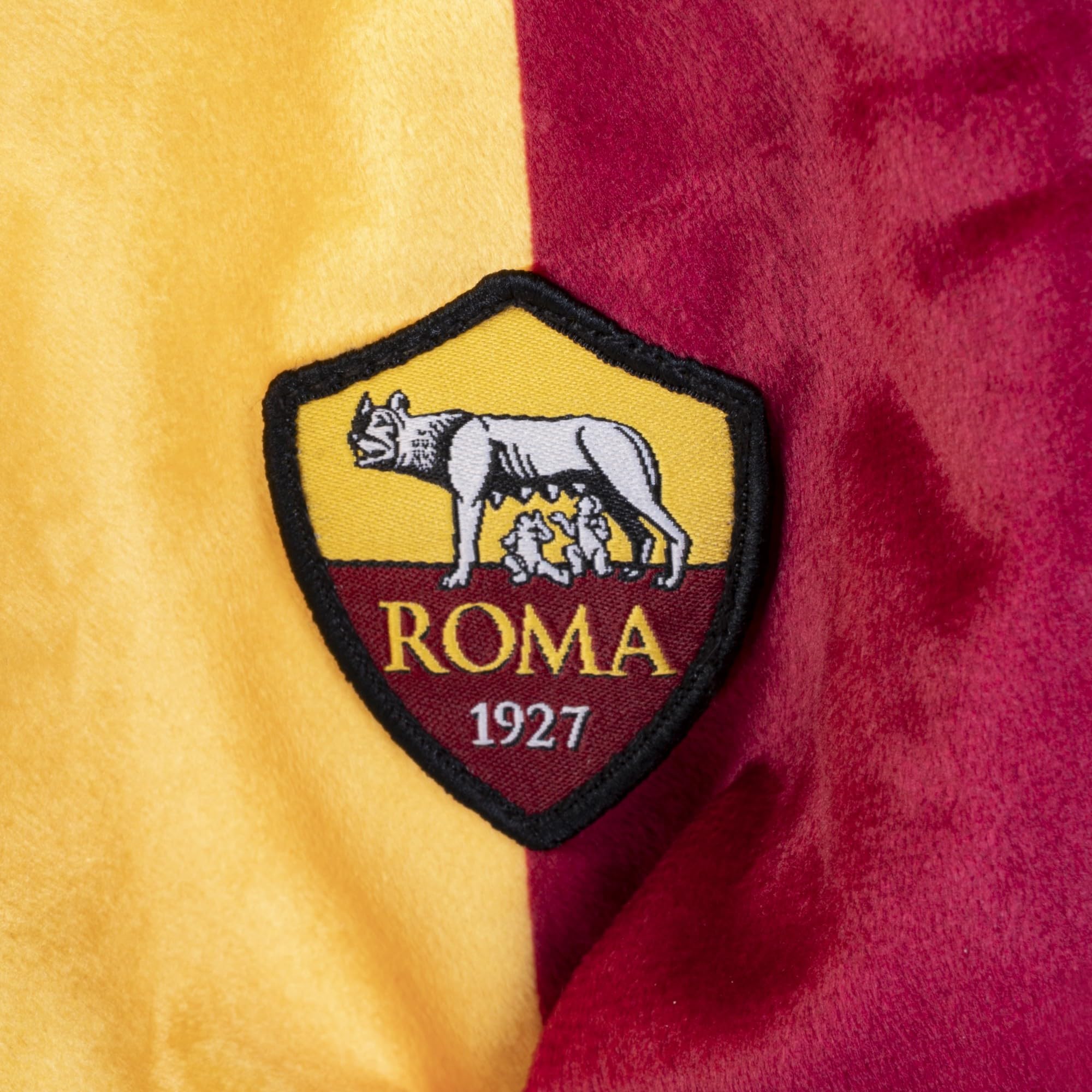 AS Roma ASR-TU-23 Stoffa Baby Giallo Rosso Piccoli Tifosi