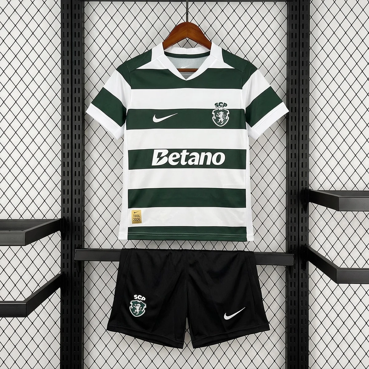 Tifoso Store Sporting CP 2026/27 Completo Bambino Righe