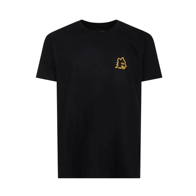 AS Roma T-Shirt Lupa maglietta nera adulto