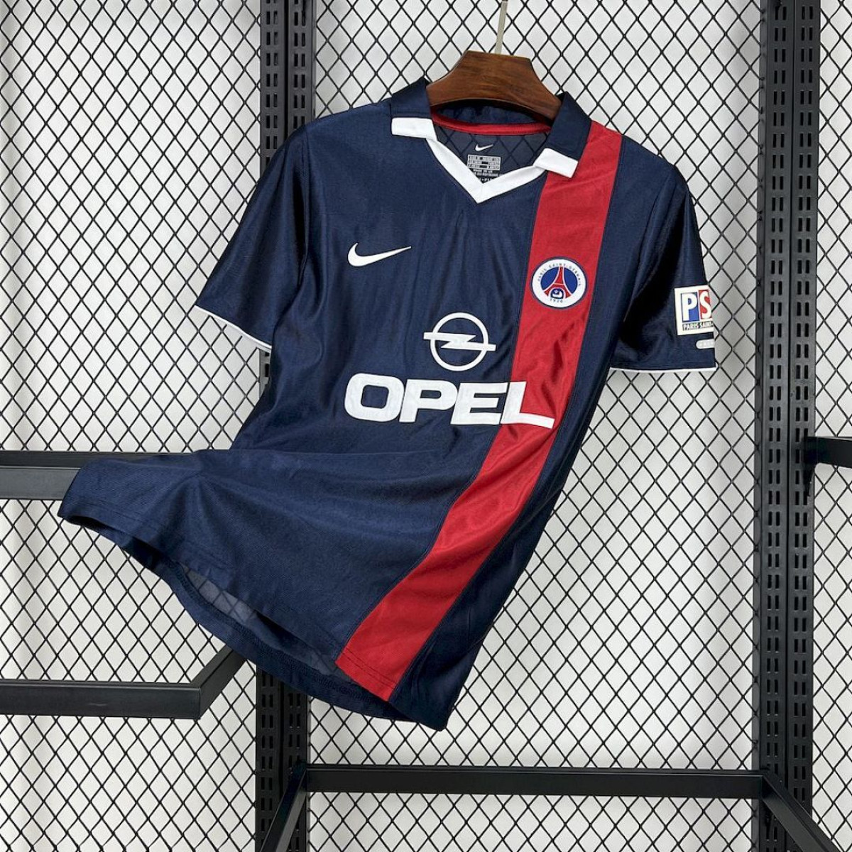 Tifoso Store PSG 2001/02 Prima Maglia calcio retro blu S-XXL