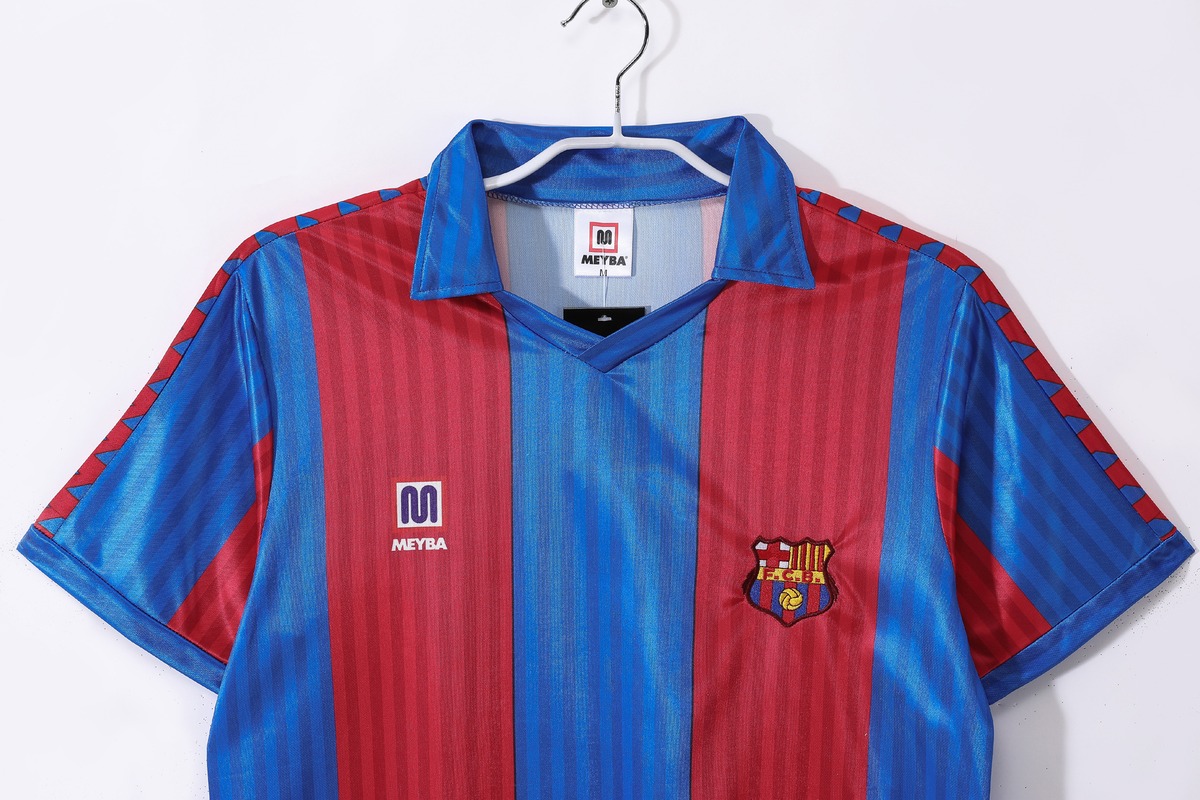 Tifoso Store Maglie da Calcio Barcellona 1989/90 maglia retro