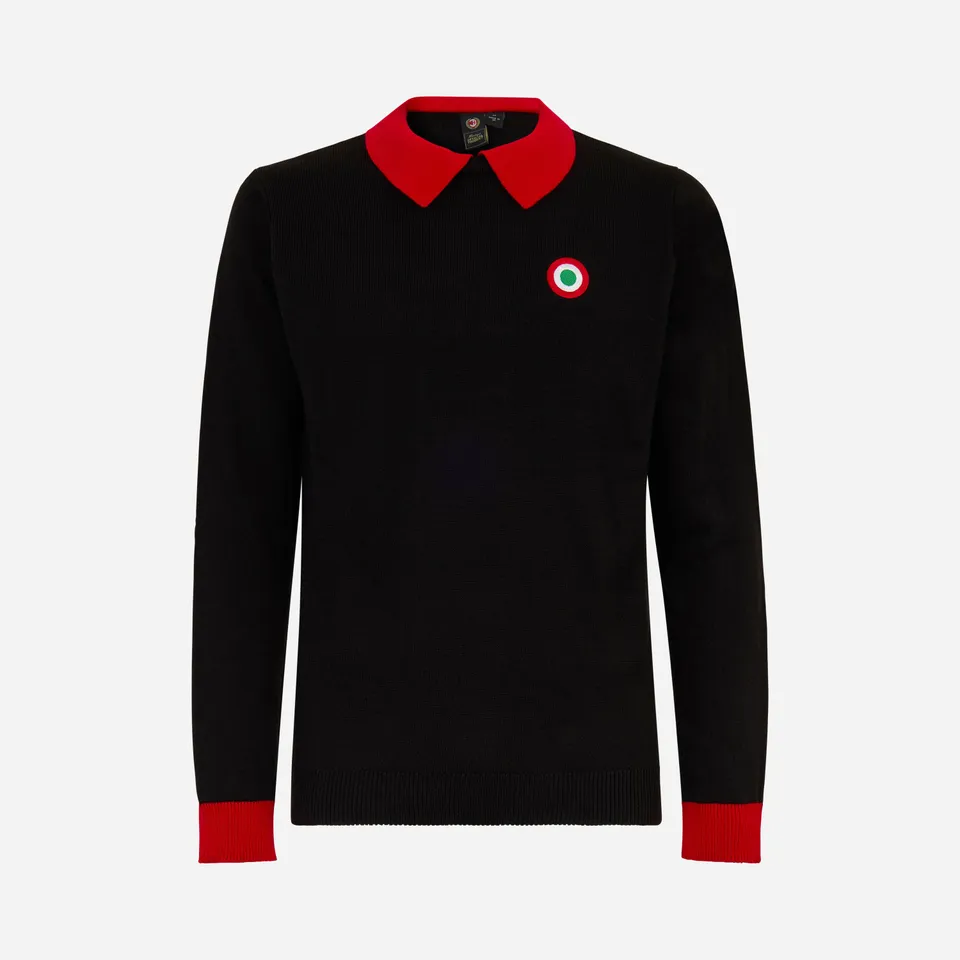 AC Milan 1967/68 maglia portiere retrò nera uomo
