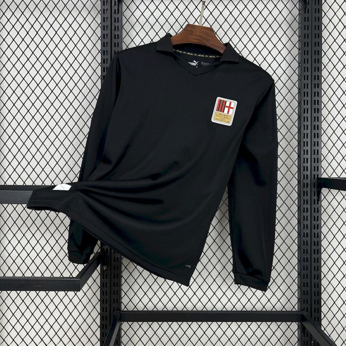 Tifoso Store Maglie da Portiere Maglia Portiere Milan Retro manica lunga