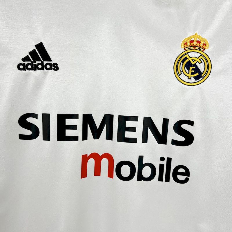Real Madrid 2004/05 Maglia Retro Bianca Galacticos