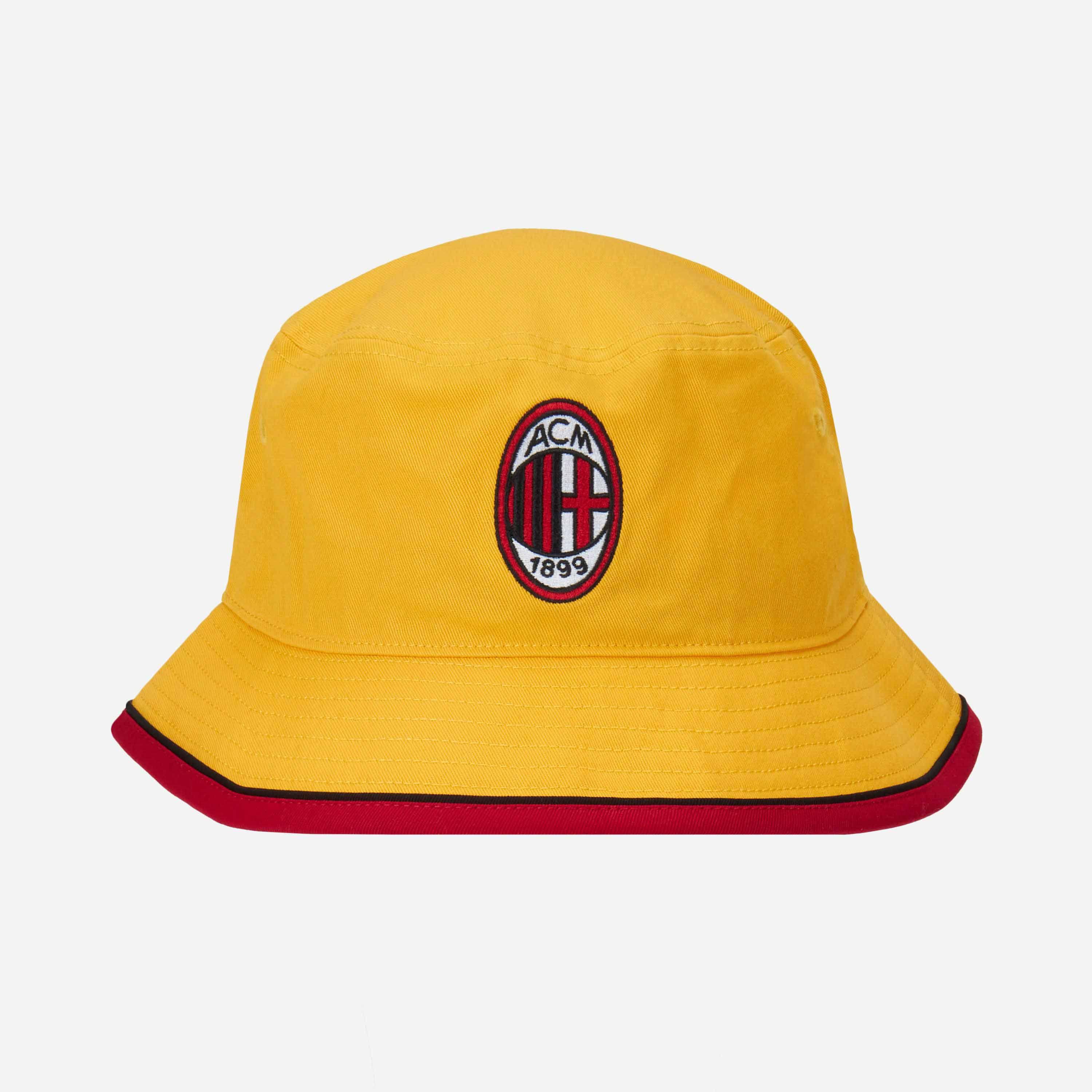 AC Milan New Era Yellow Bucket Hat cappello giallo
