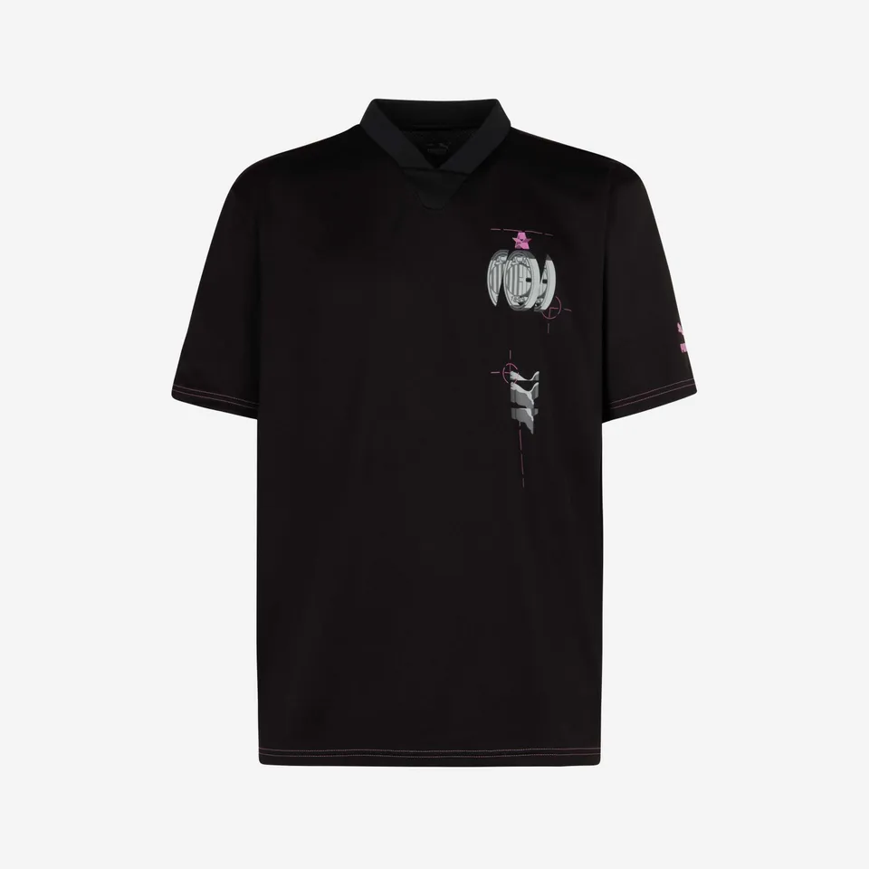 AC Milan V-Neck T-Shirt maglietta uomo L scollo a V