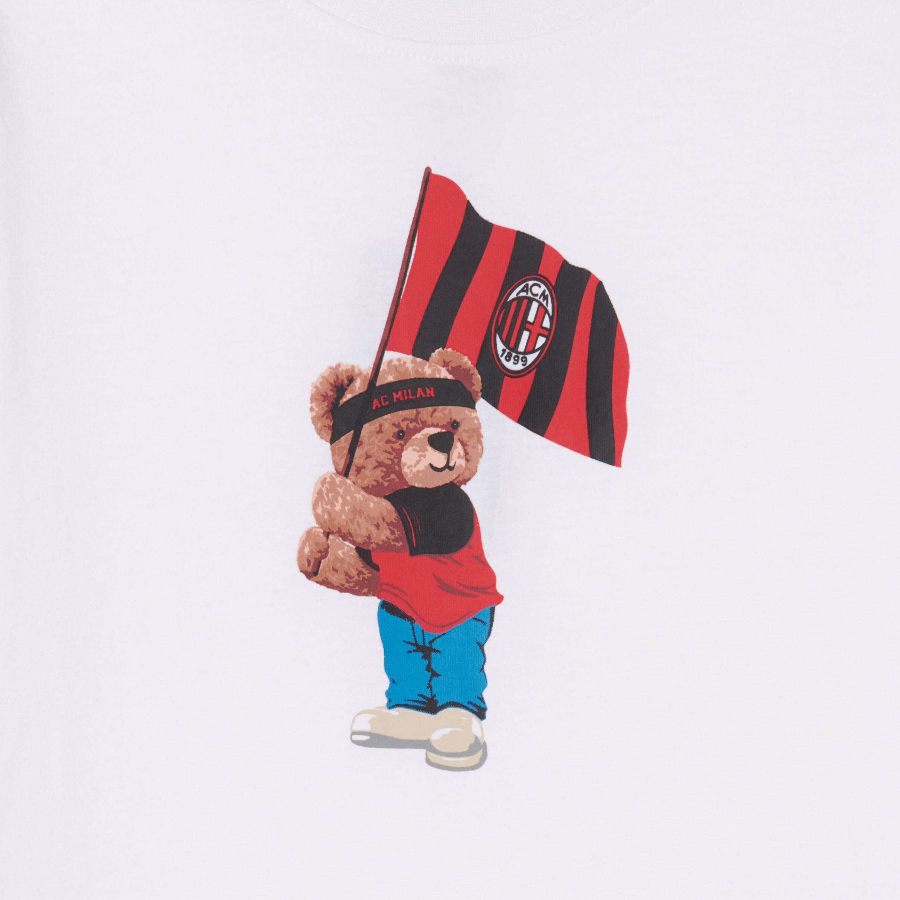 AC Milan Teddy Collection t-shirt bambino bianca 8 anni