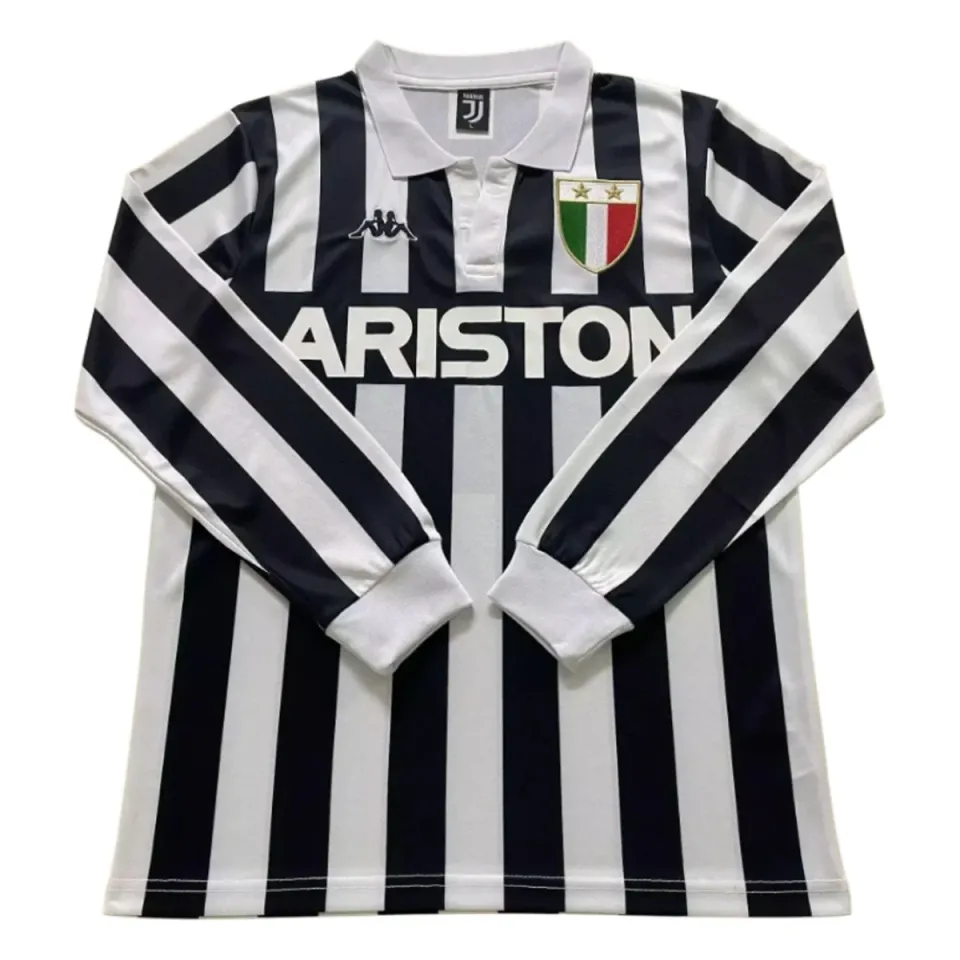 Juventus Ariston 1984/85 Maglia Manica Lunga Retro S