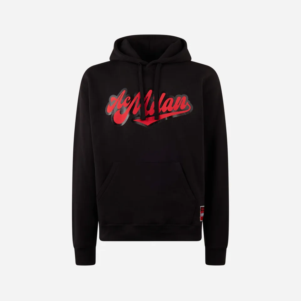 AC Milan Urban Collection Hoodie Felpa Cappuccio Uomo