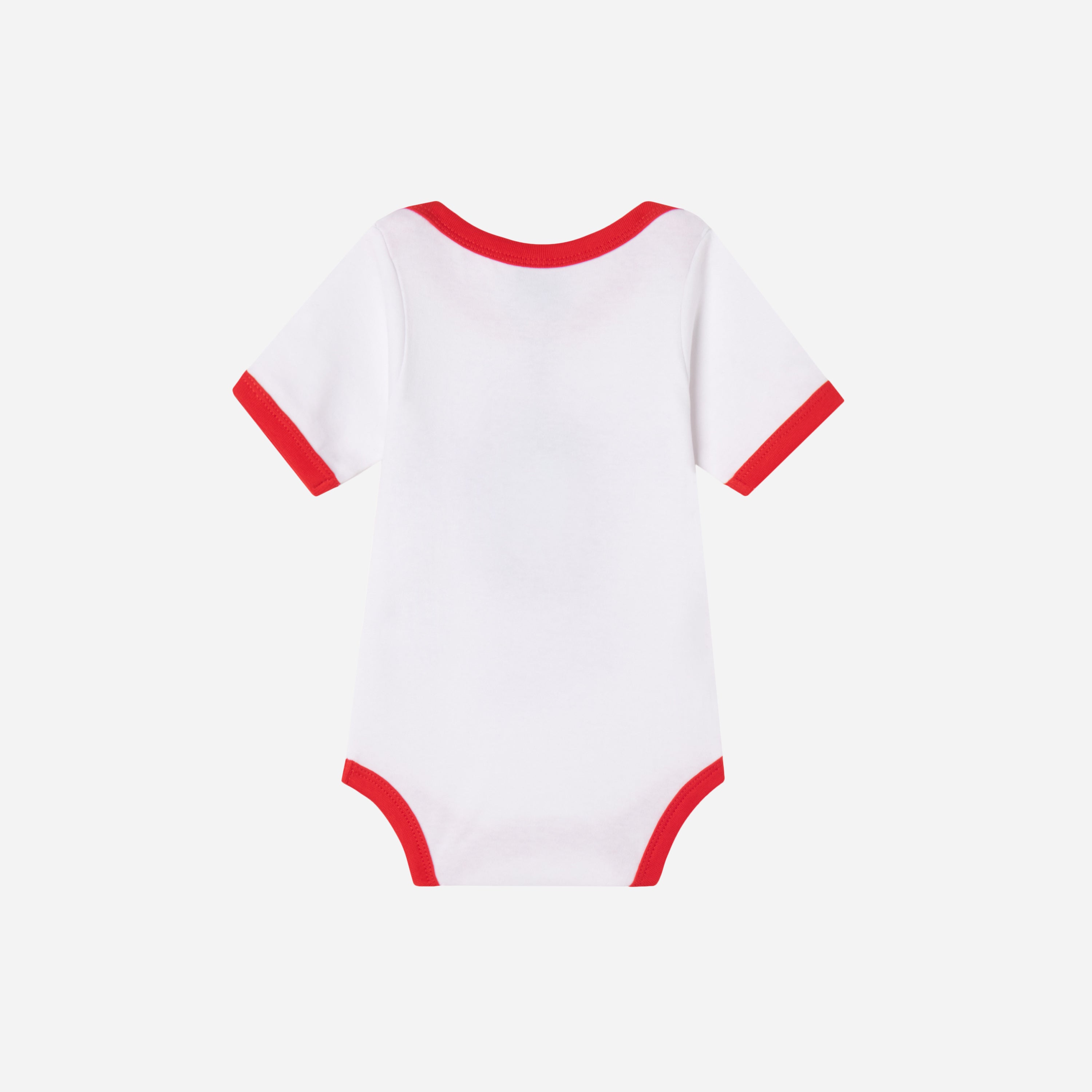 AC Milan Magliette Milan Teddy body bianco neonato manica corta