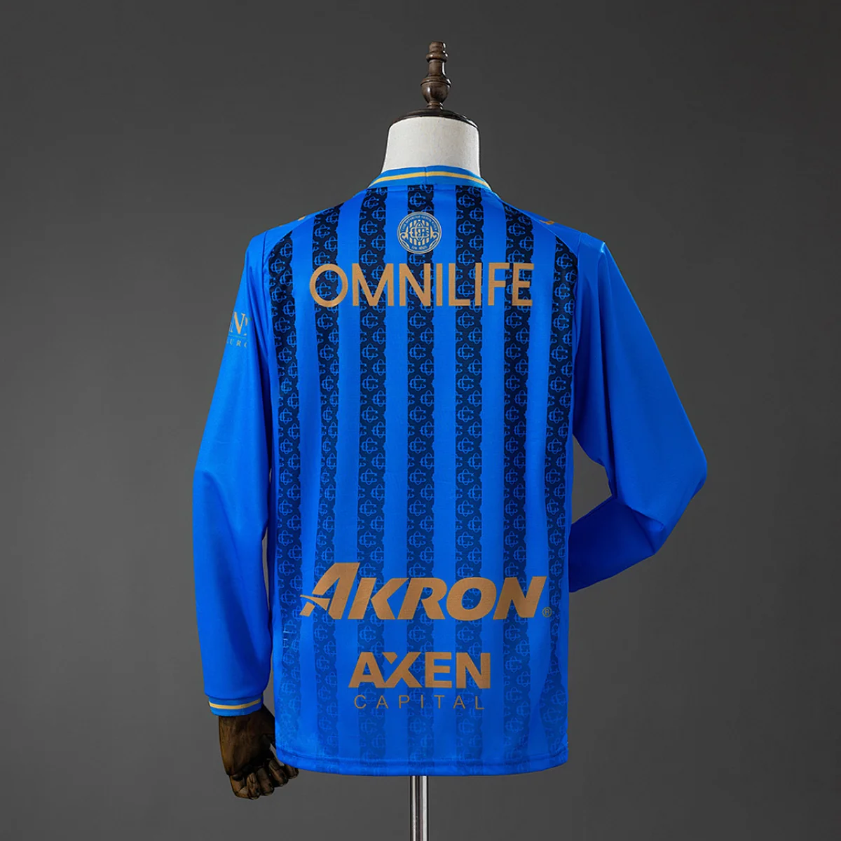 Chivas 2026/27 terza maglia calcio manica lunga blu