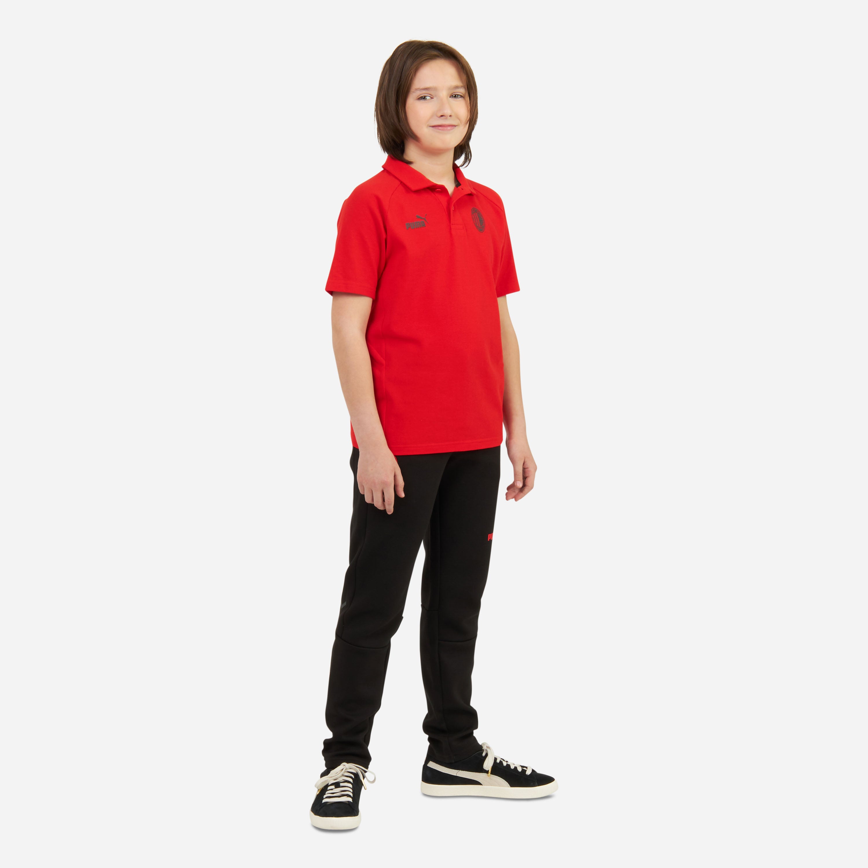 AC Milan Casuals polo bimbo cotone taglie 6-14 anni