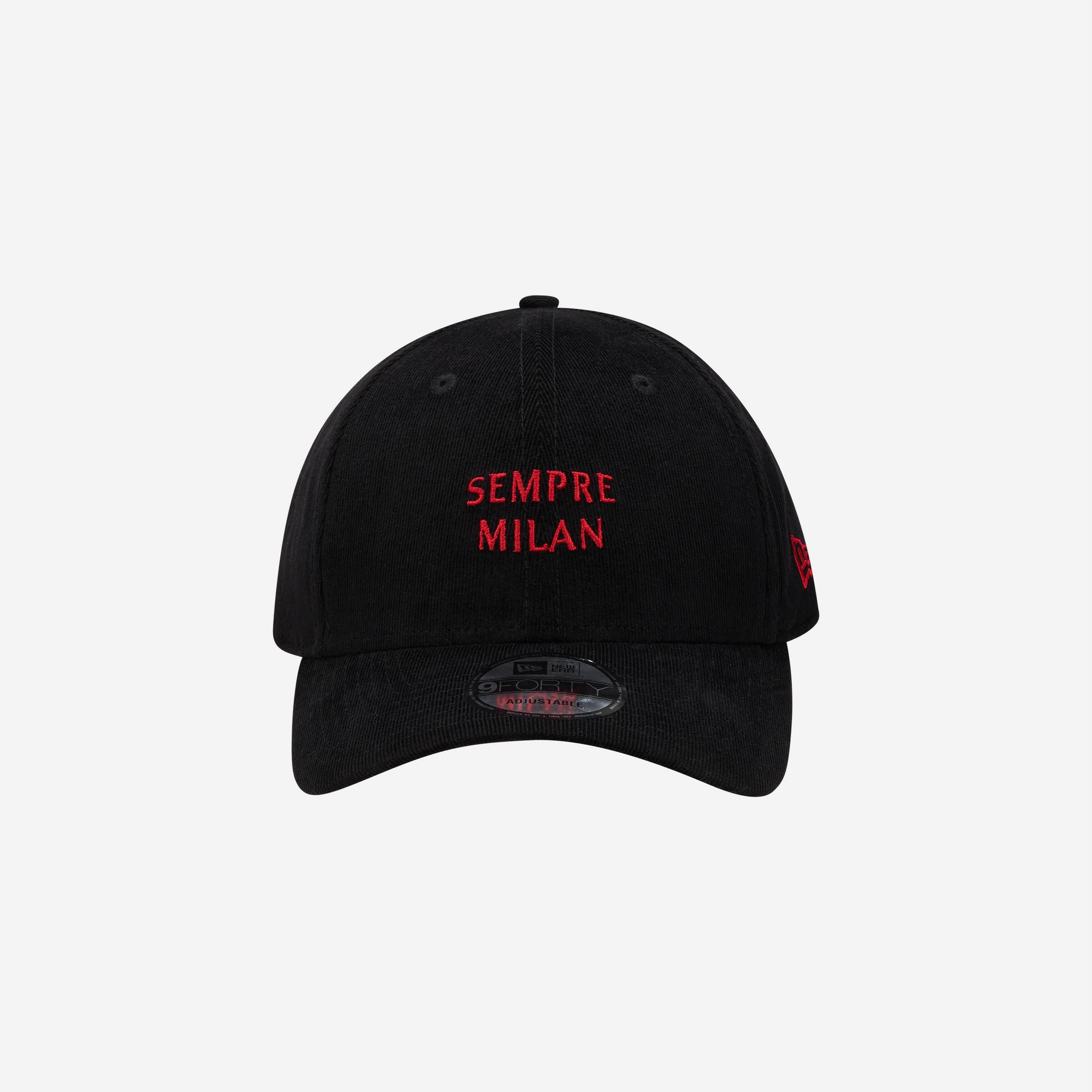 New Era x AC Milan 9Forty cappello Sempre Milan nero
