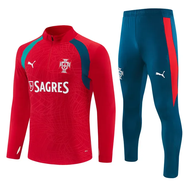 Tifoso Store Portogallo 2026/27 tuta sportiva rossa giacca+pantaloni