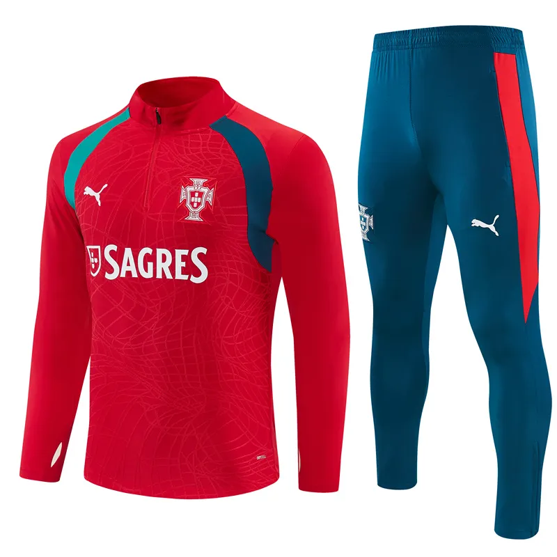 Tifoso Store Portogallo 2026/27 tuta sportiva rossa giacca+pantaloni