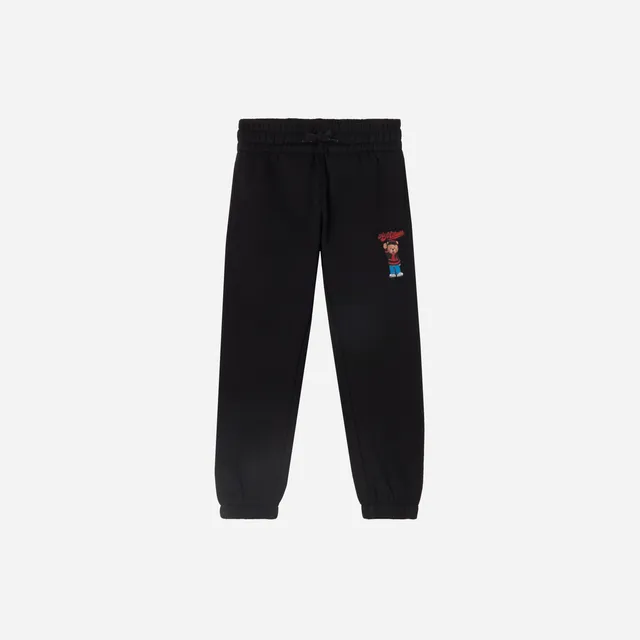 AC Milan Tute Sportive Teddy pantaloni tuta bambino neri