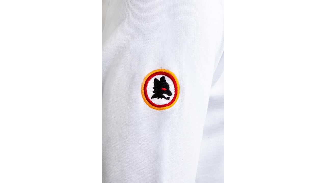 Roma Fanshop Solo la Roma Felpa Unisex Bordeaux Nero