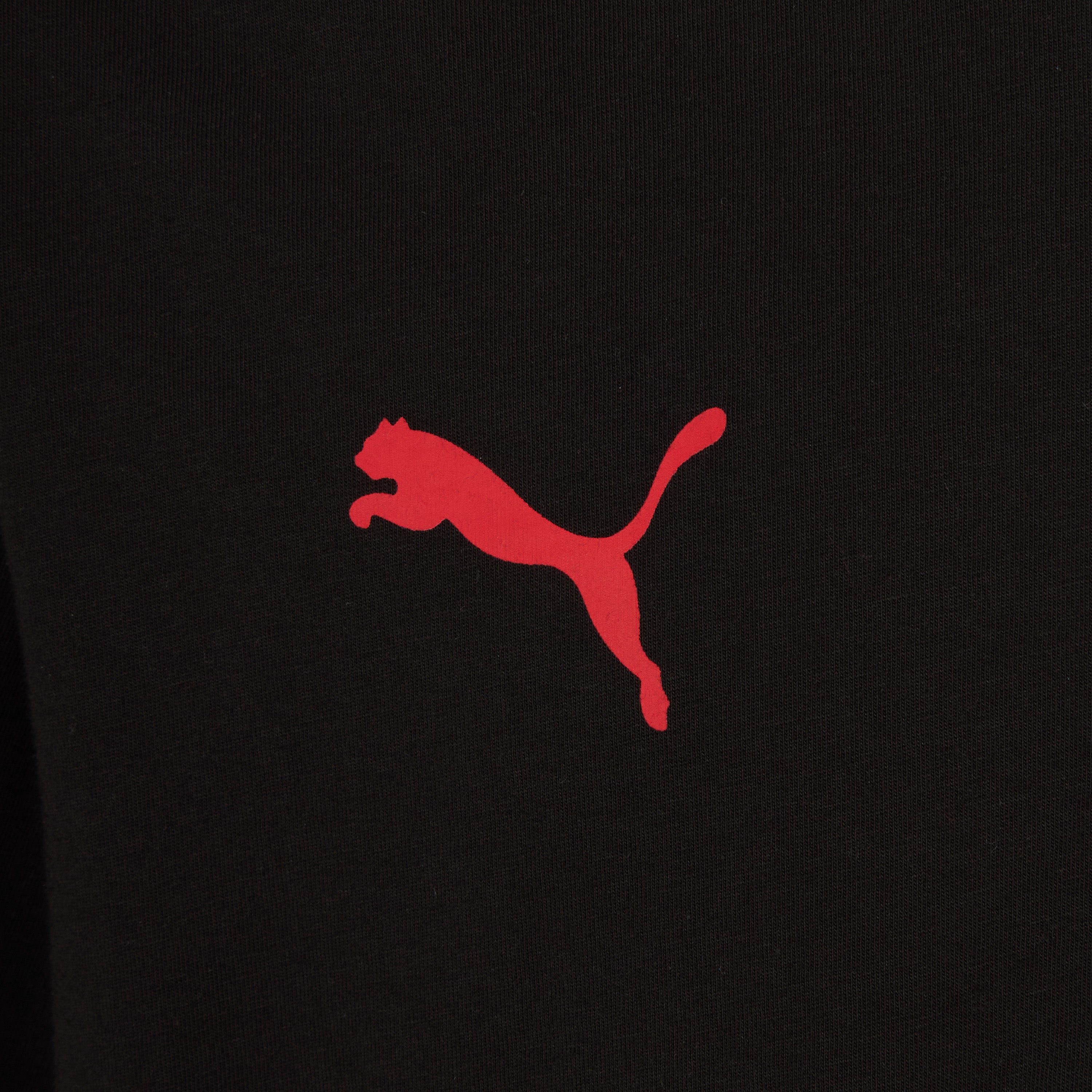 AC Milan Essential T-Shirt Nera Uomo in Cotone