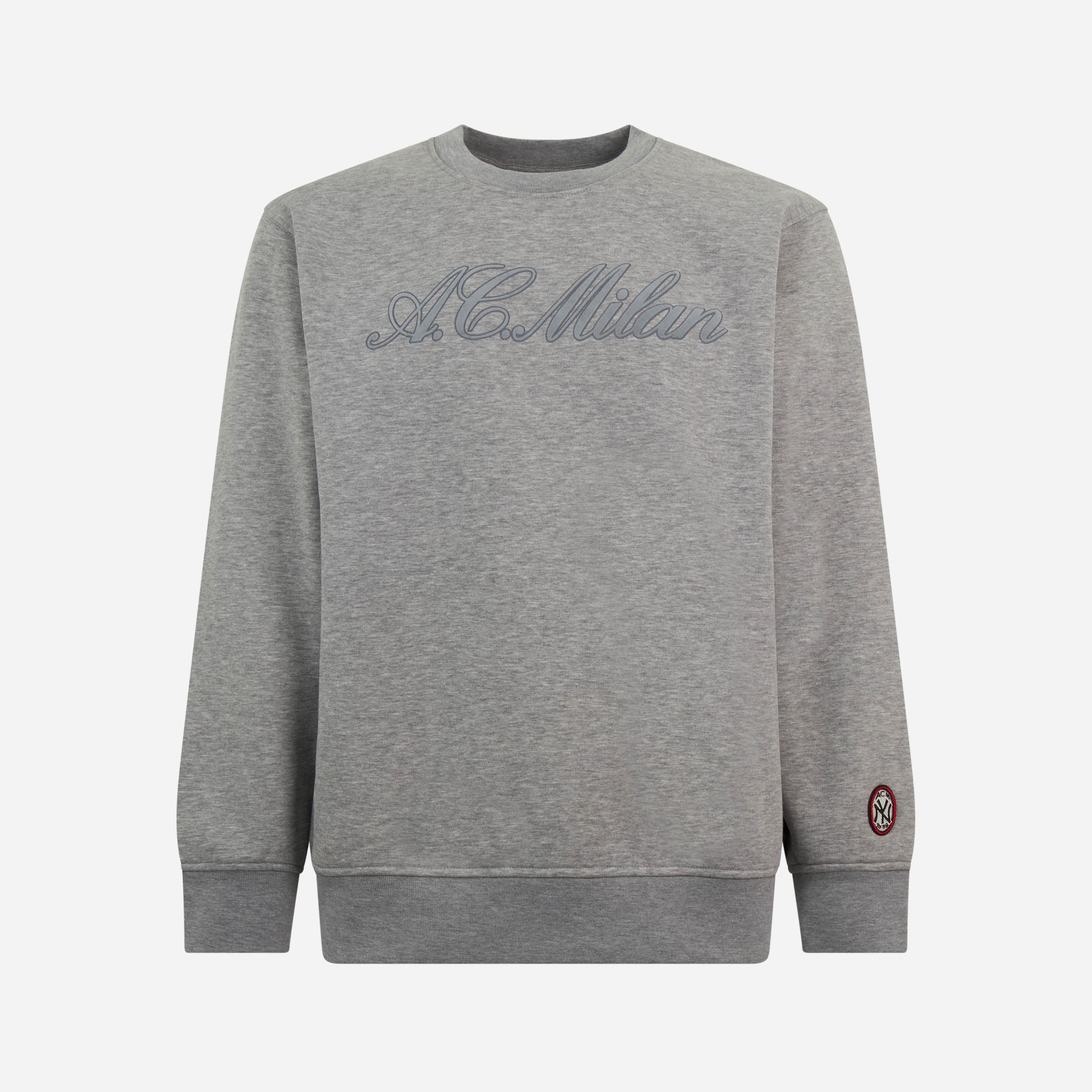 AC Milan x NY Yankees felpa girocollo logo fronte retro M