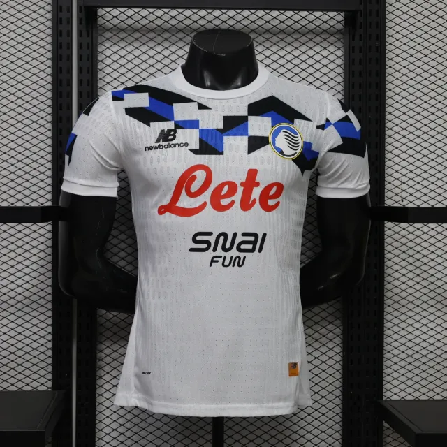 Atalanta Player Version seconda maglia 2026/27 bianca giocatore