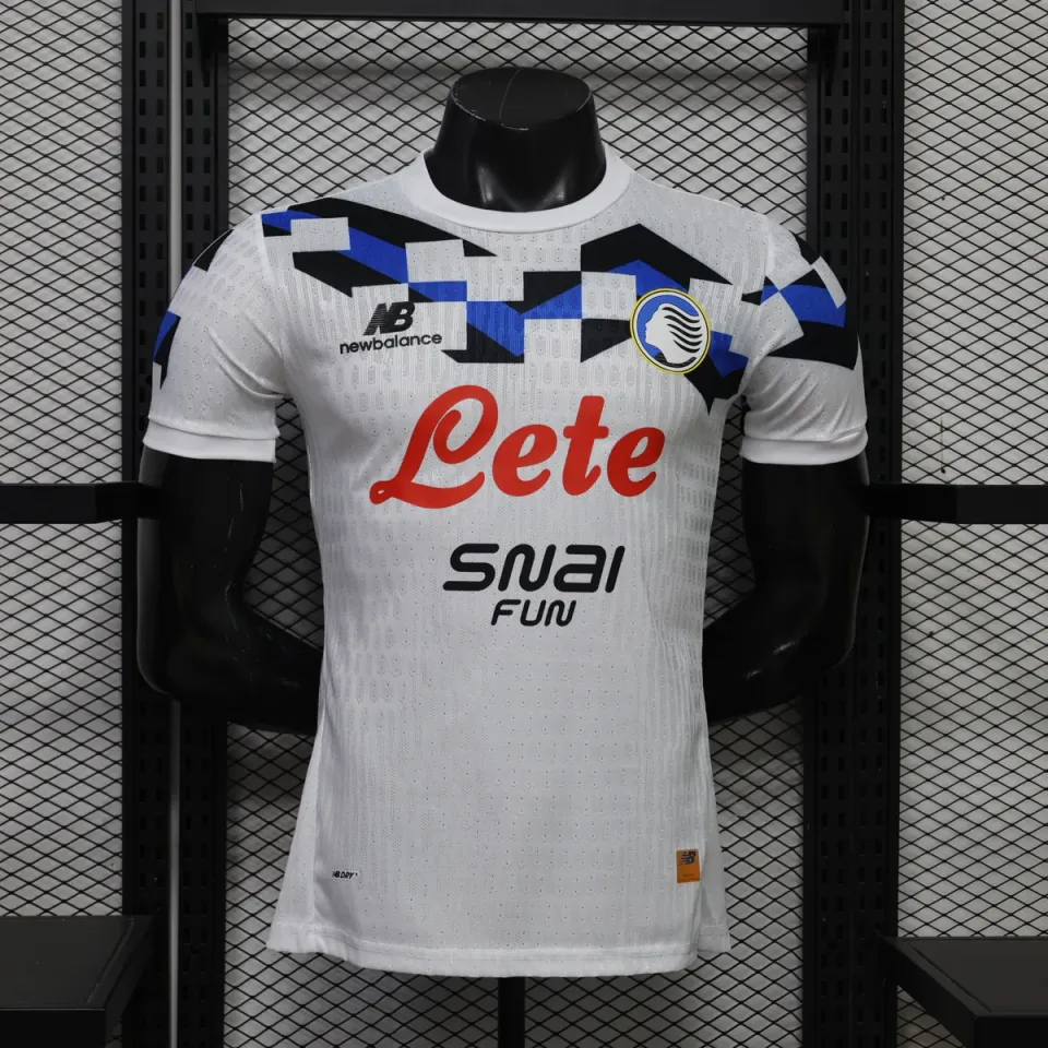 Atalanta Player Version seconda maglia 2026/27 bianca giocatore