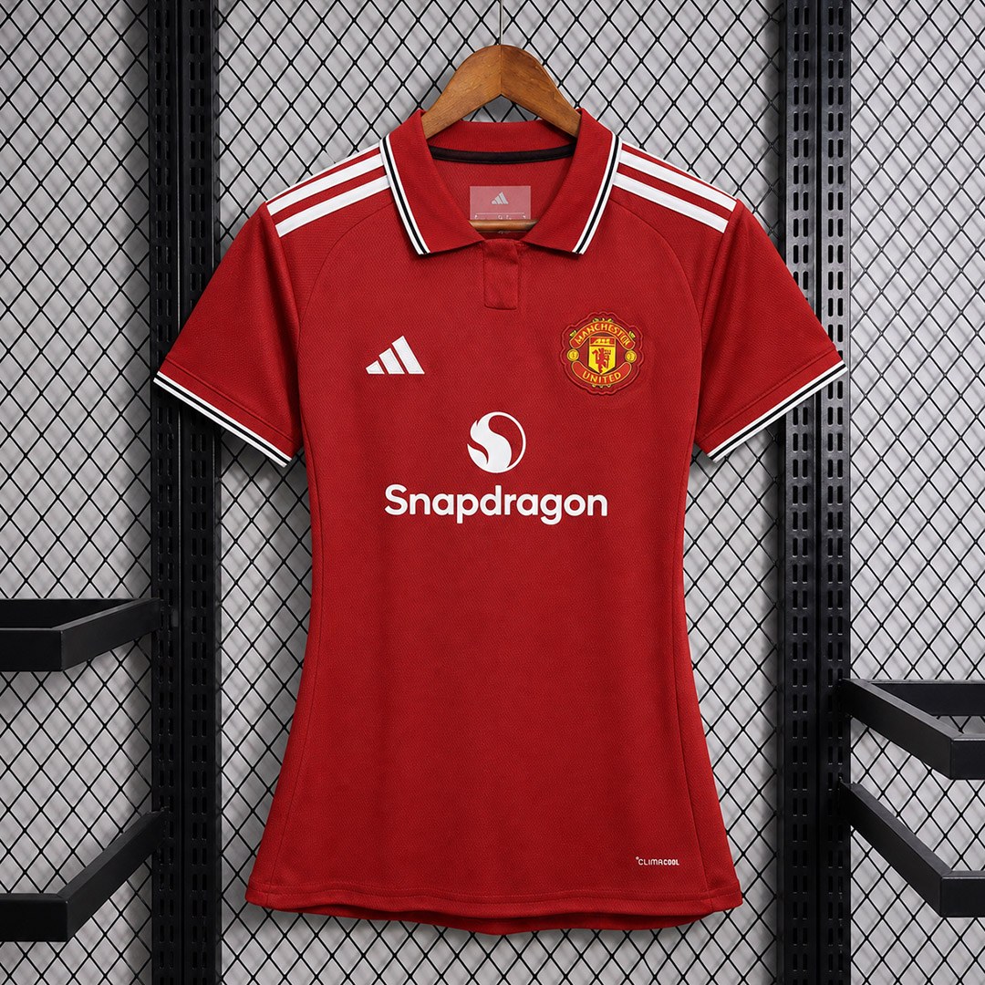 Manchester United Home 2026/27 maglia donna rossa