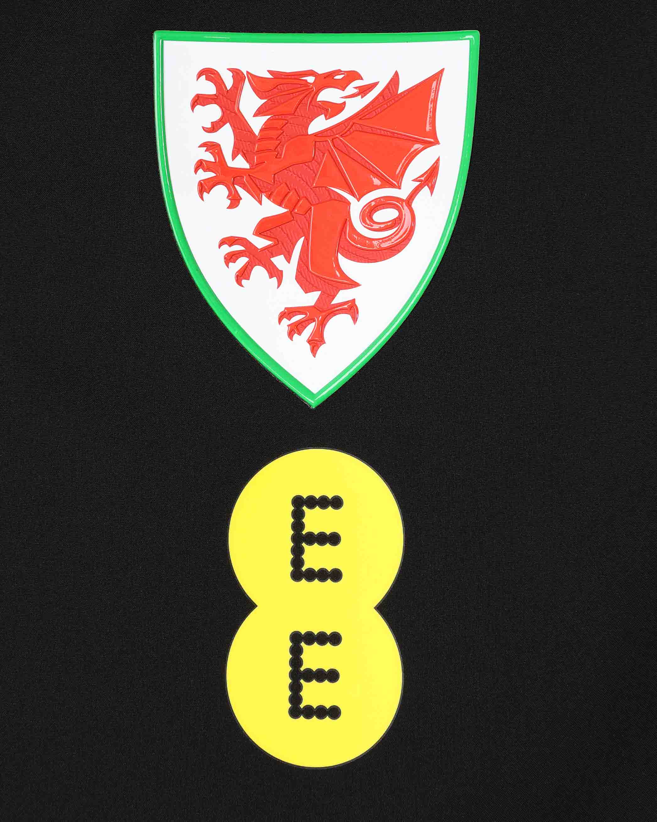 Wales Training giacca SUDU 2026-28 Staff leggera nera