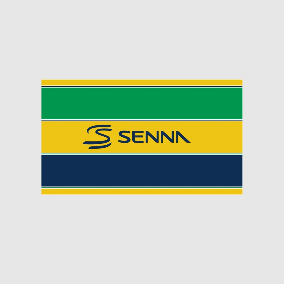 Senna Legacy Accessories Senna Flag bandiera multicolore