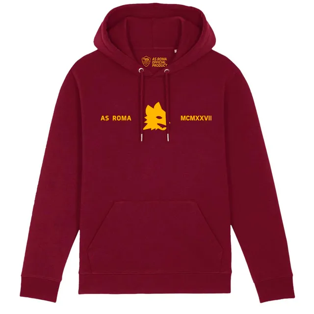 AS Roma MCMXXVII felpa hoodie nera M