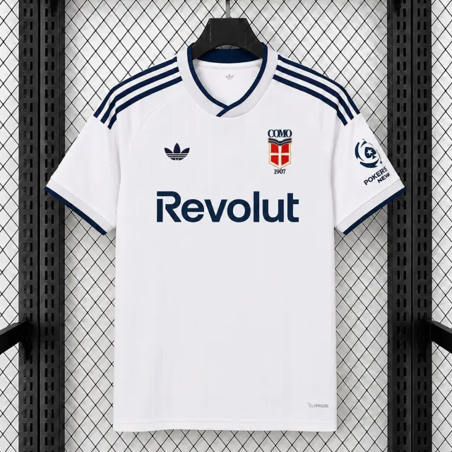 Como 2026/27 Seconda Maglia calcio away bianca