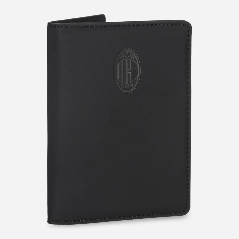 AC Milan Accessori Portapassaporto Nero Impermeabile One Size