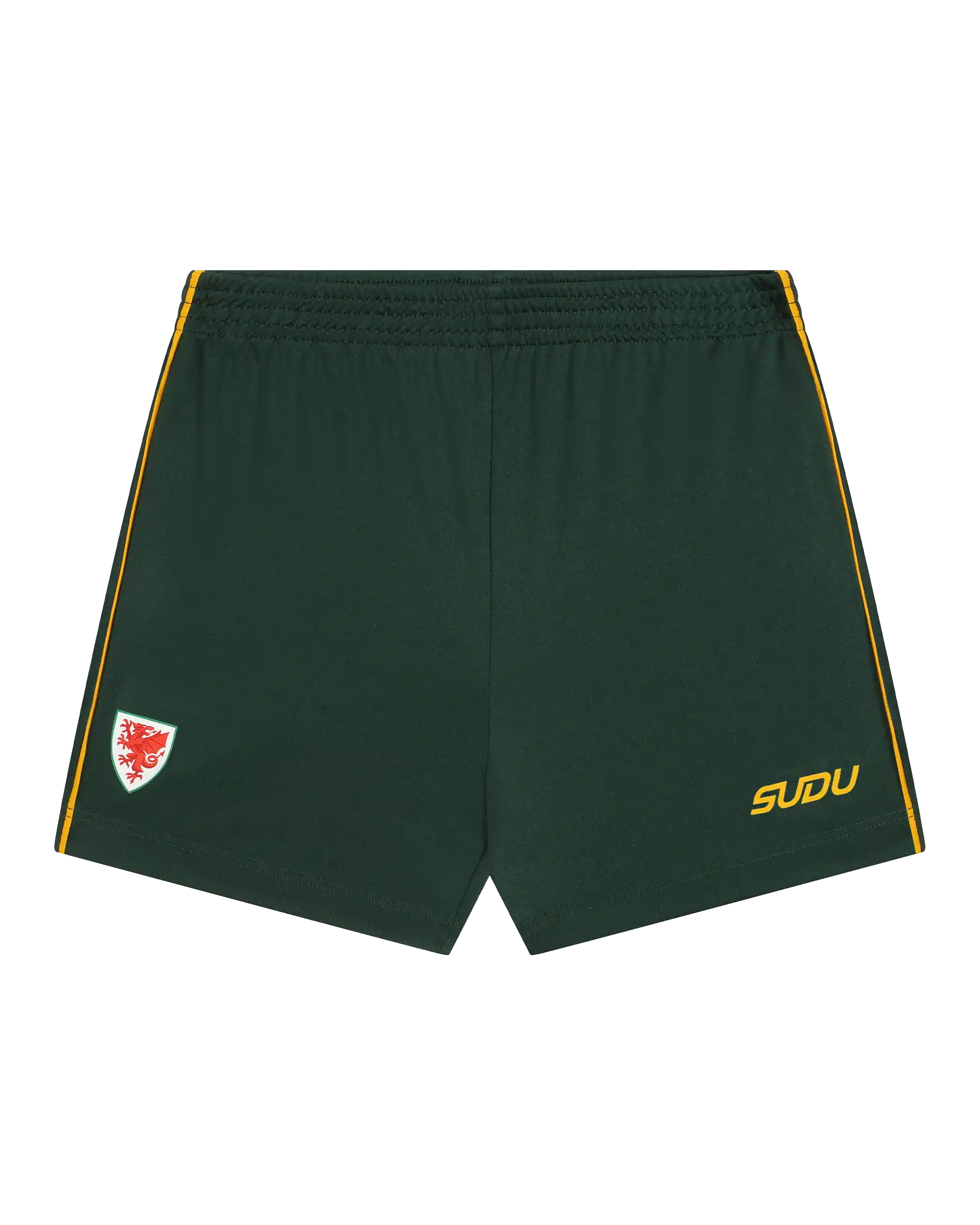 Wales Away Kit SUDU 2026-27 maglia gialla bambino