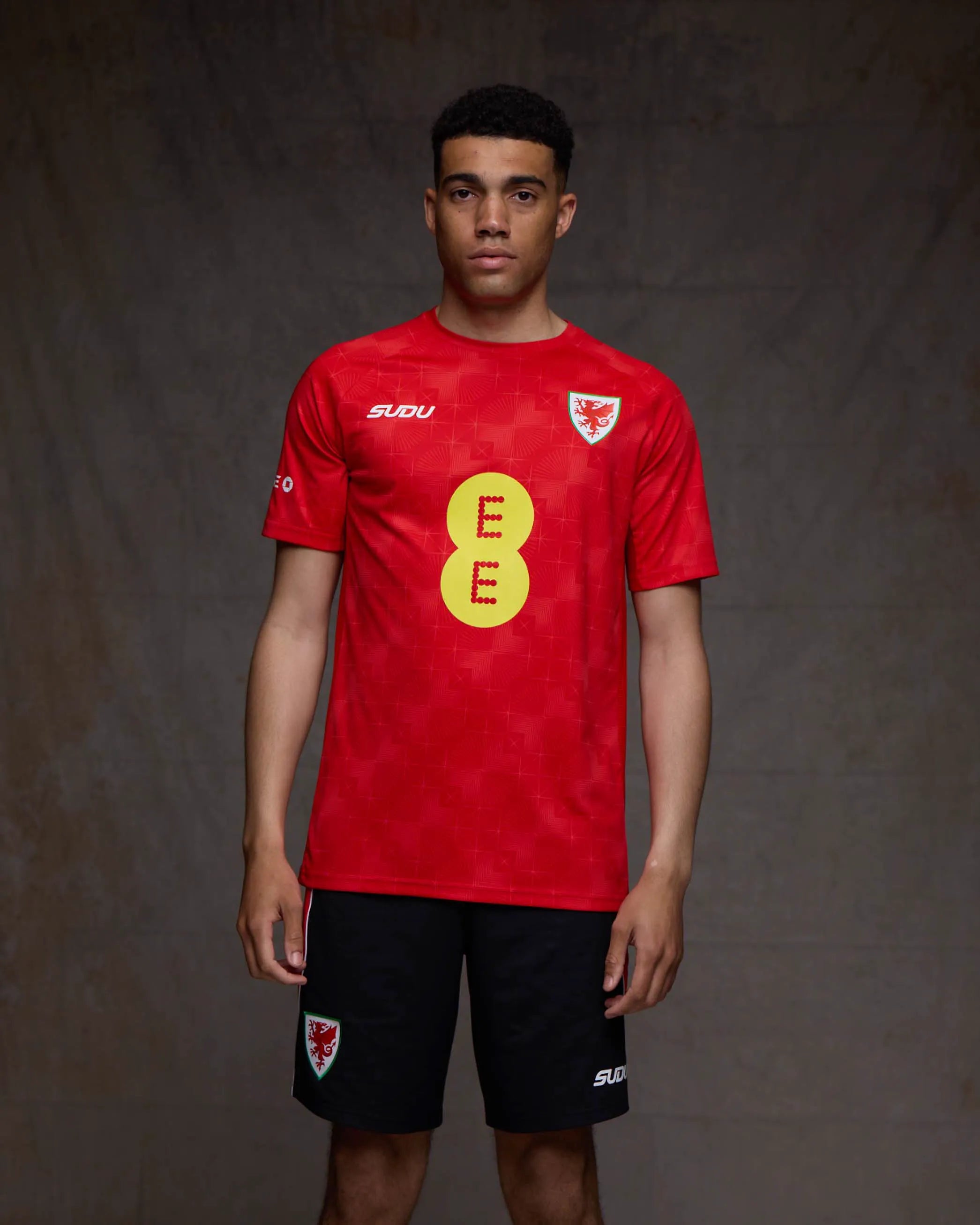 Wales SUDU 2026-28 Players maglia training rossa M