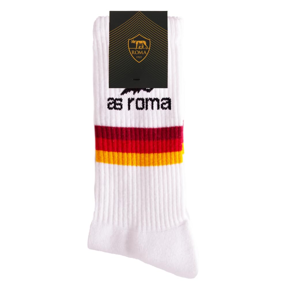Roma Fanshop Abbigliamento calzini unisex adulto neri