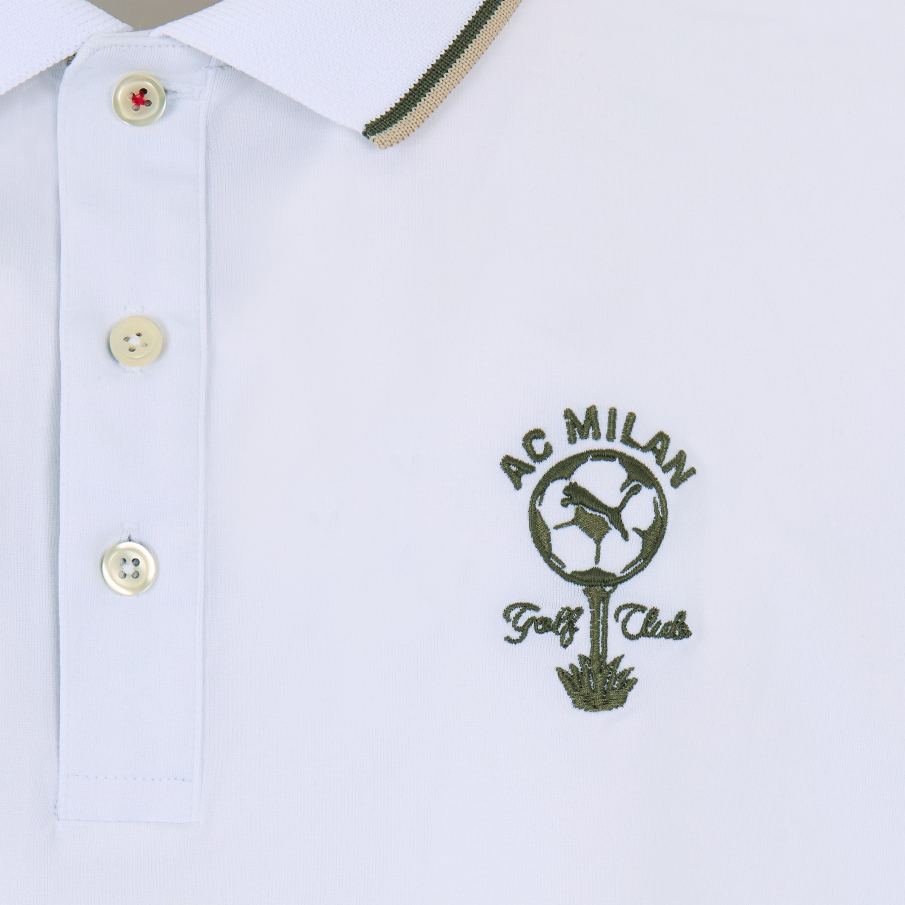 AC Milan Polo Milan Puma X ACM Golf Club polo bianca uomo traspirante