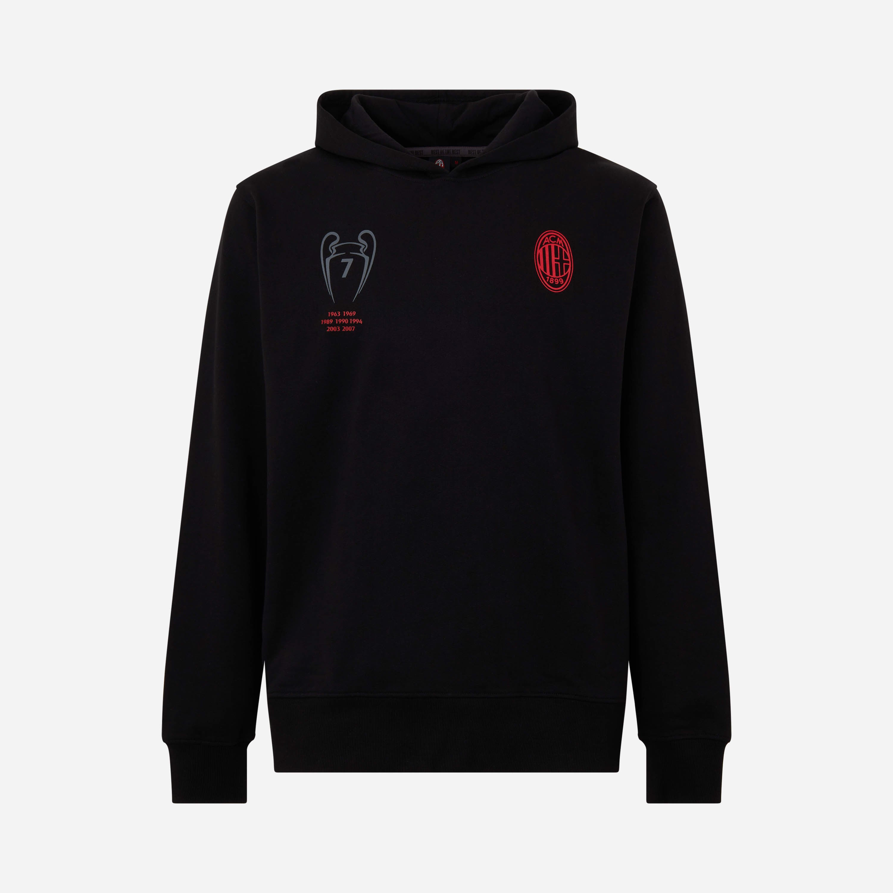 AC Milan Champions felpa con cappuccio uomo M