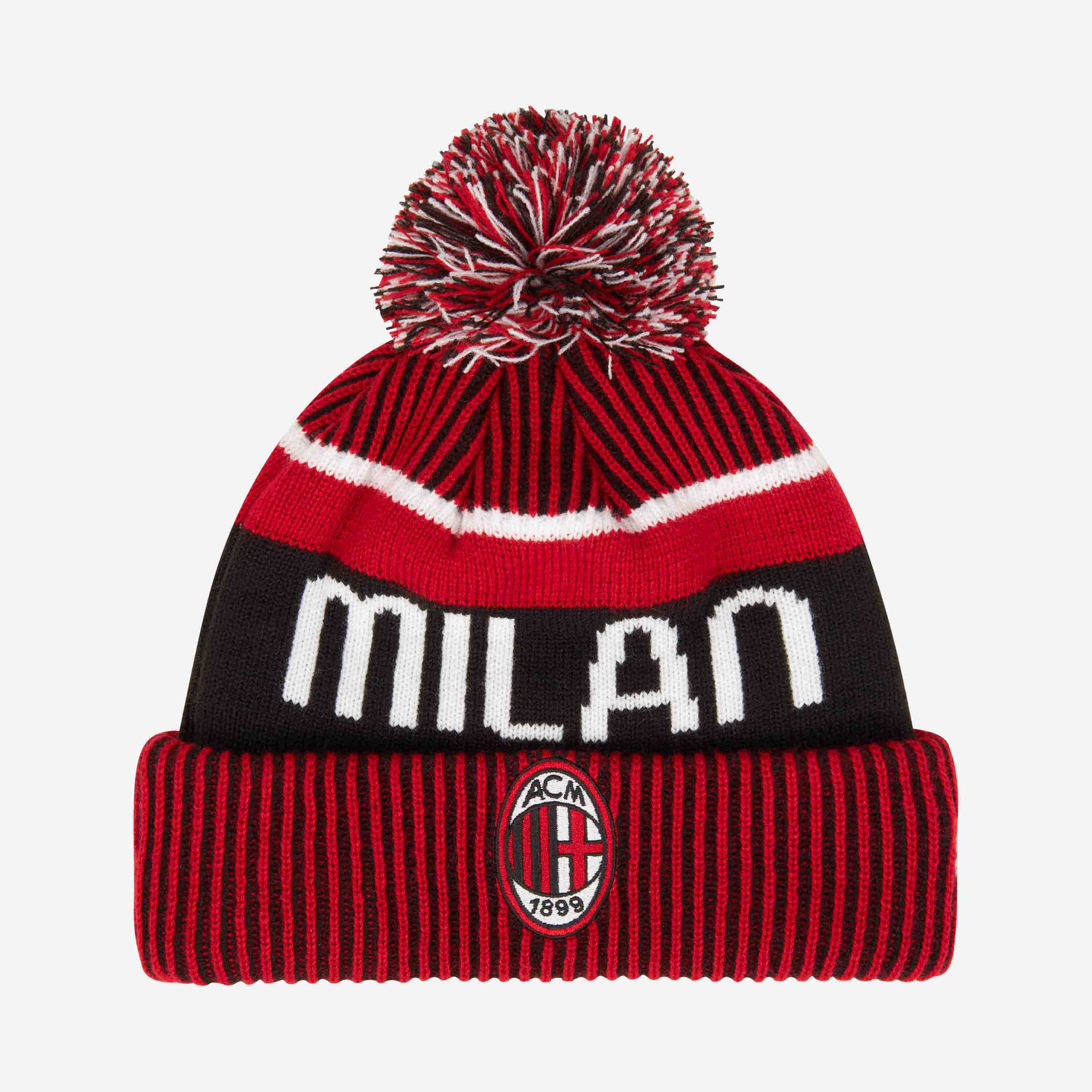AC Milan New Era Bobble Beanie berretto pon pon taglia unica