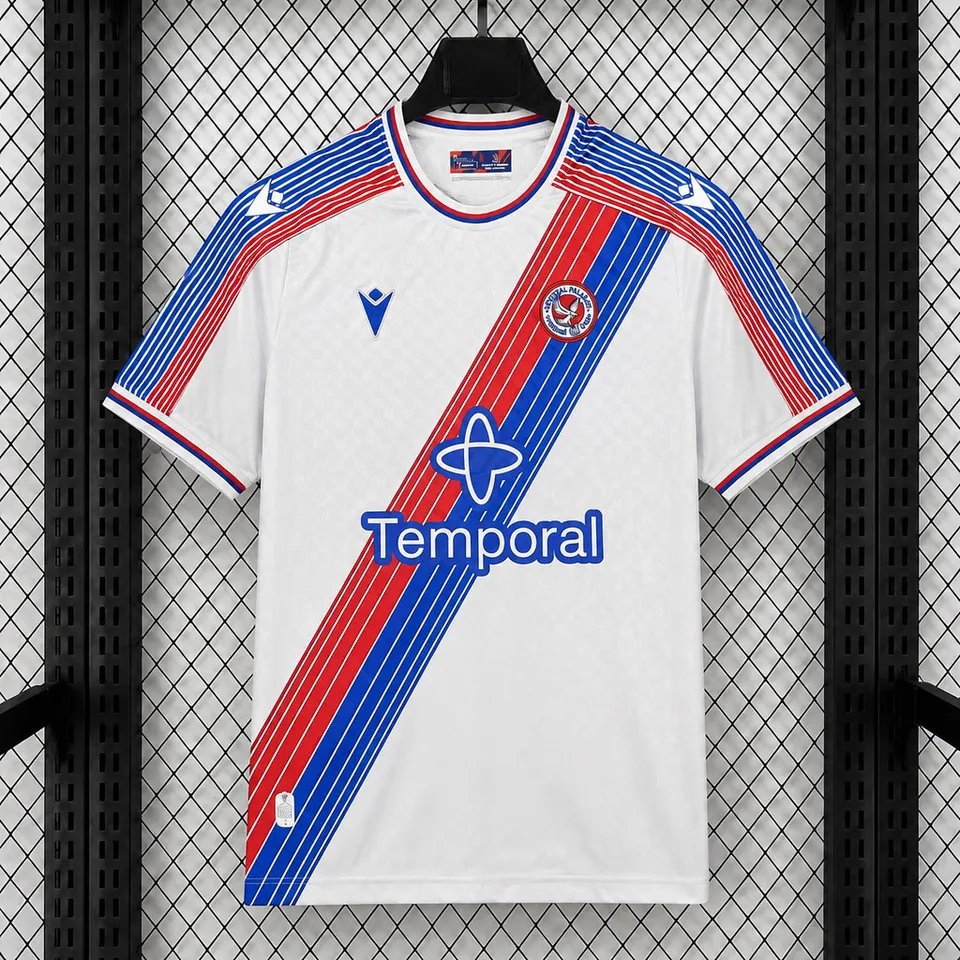 Crystal Palace Casa 2026/27 maglia calcio fasce S-4XL