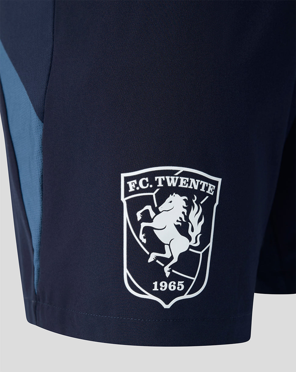 Twente Training 26/27 Short Uomo Blu Navy Con Tasche