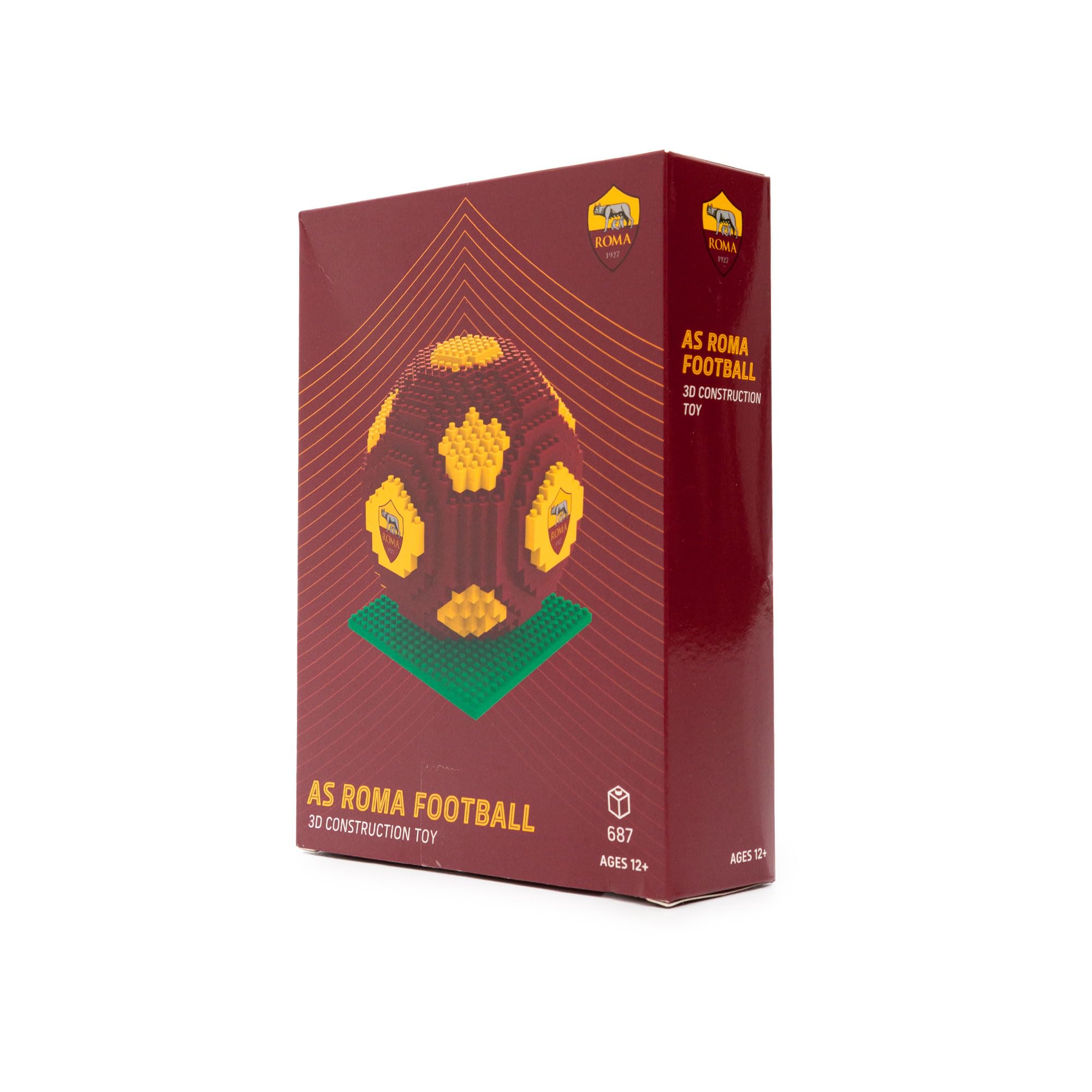 Roma Fanshop BRXLZ Set Gioco Palla 687 pezzi