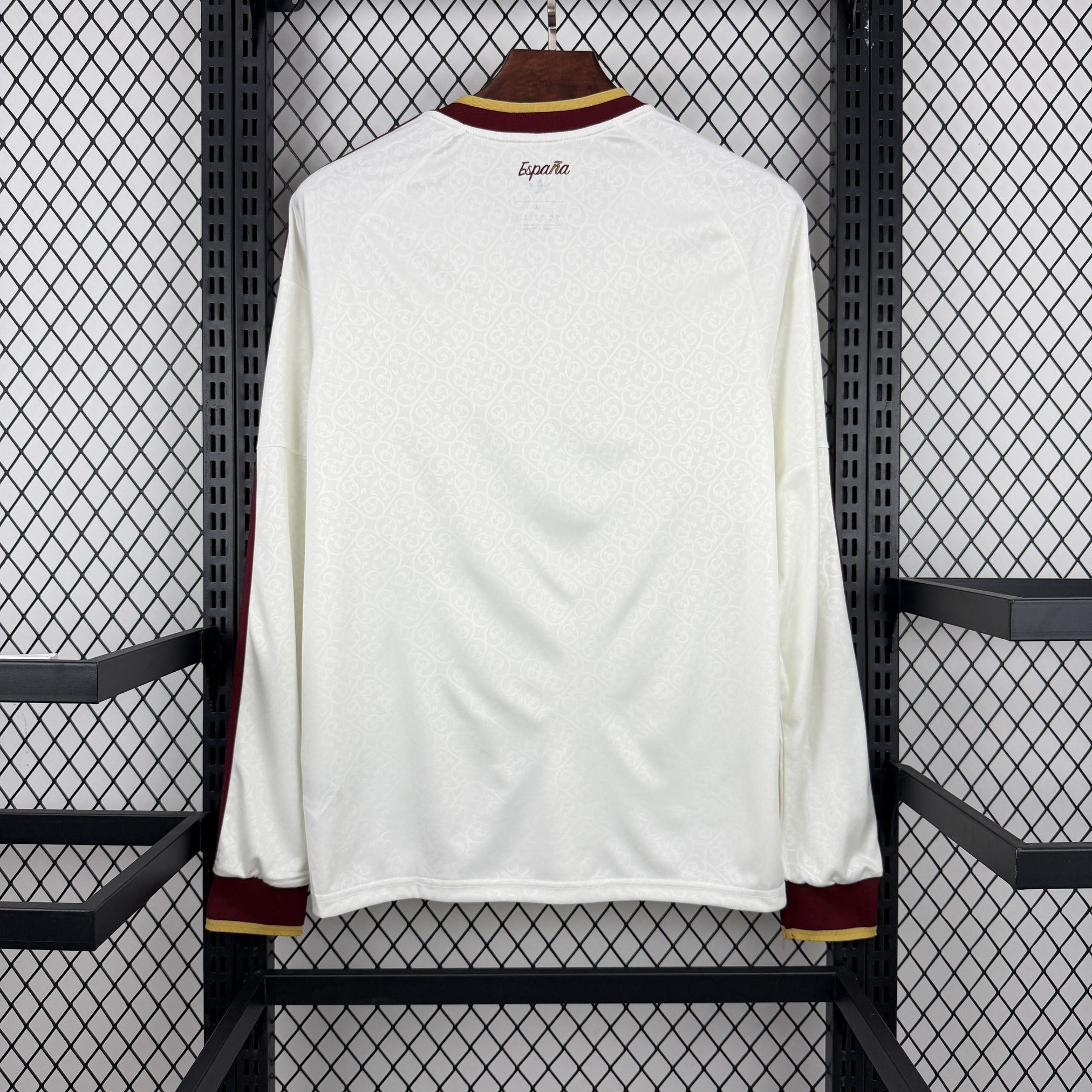Tifoso Store Maglie da Calcio Spagna Away 2026 maglia manica lunga due stelle
