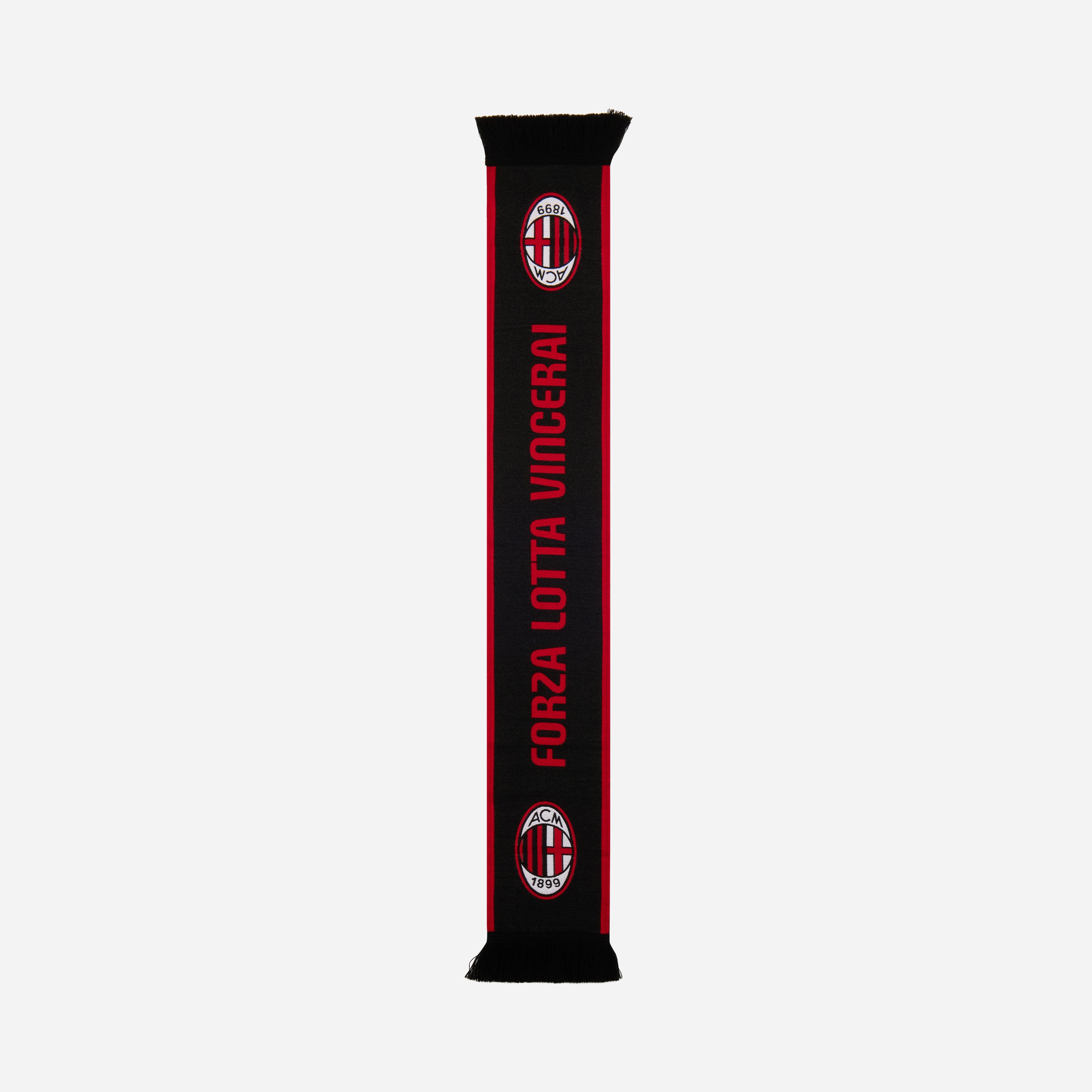 AC Milan sciarpa Forza Lotta Vincerai stadio
