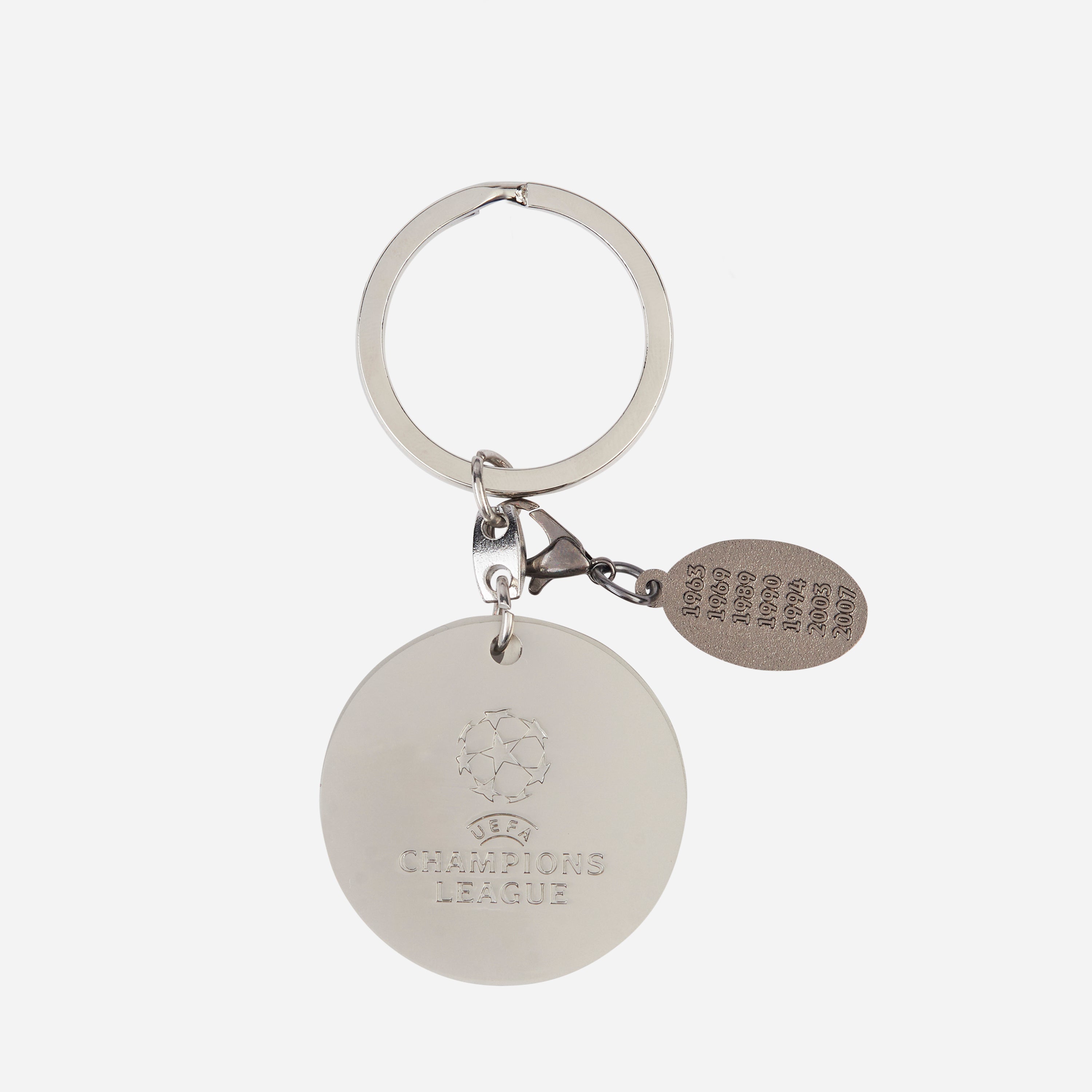 AC Milan Accessori Portachiavi Coppa Champions argento blu