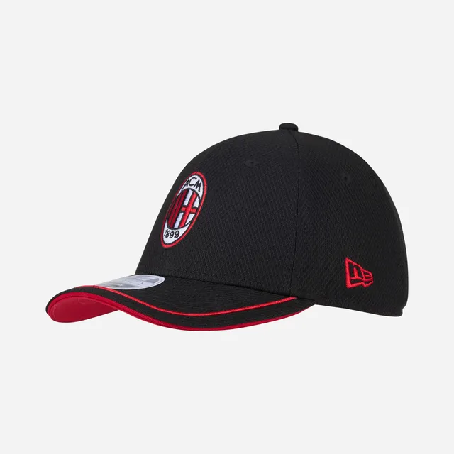 AC Milan New Era 9Forty cap nero con logo ricamato