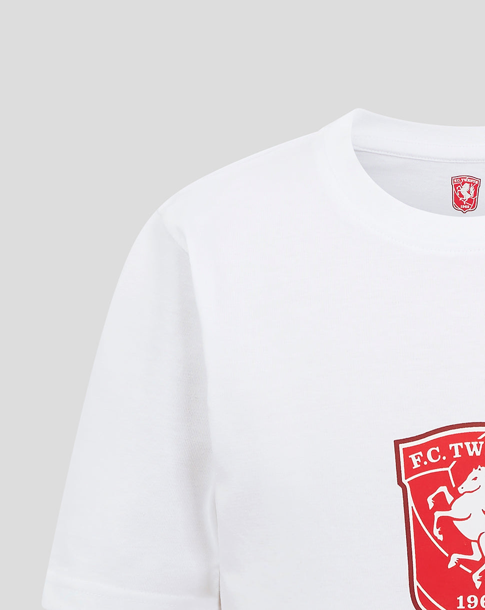 FC Twente Core Logo t-shirt junior bianca