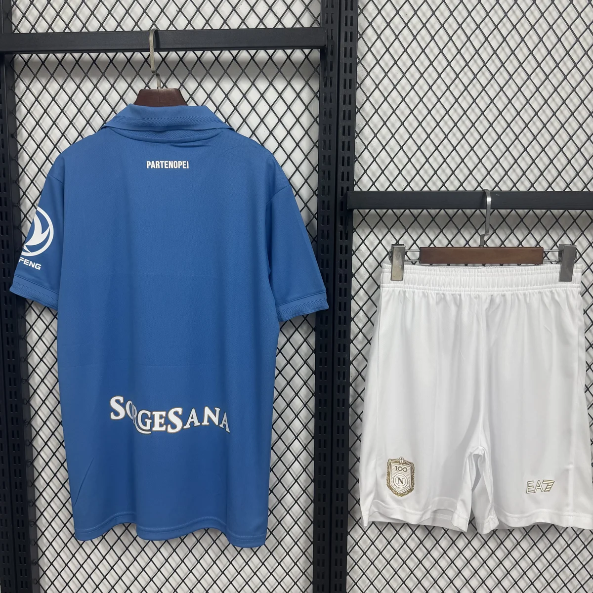 Tifoso Store Completo Napoli Home 2026/27 azzurro con pantaloncini